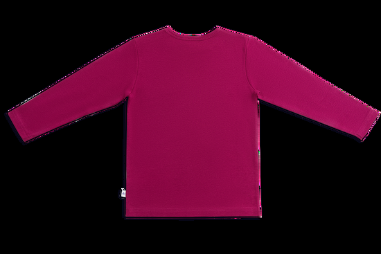 Leela Cotton 2060F | Baby Basic Langarmshirt - Fuchsia
