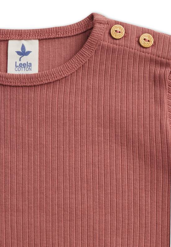 Leela Cotton 2068 WR | Ripp-Shirts - Dunkel Mauve
