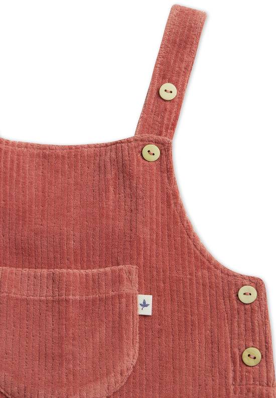 Leela Cotton 2444 WR | Latzhose - Dunkel Mauve