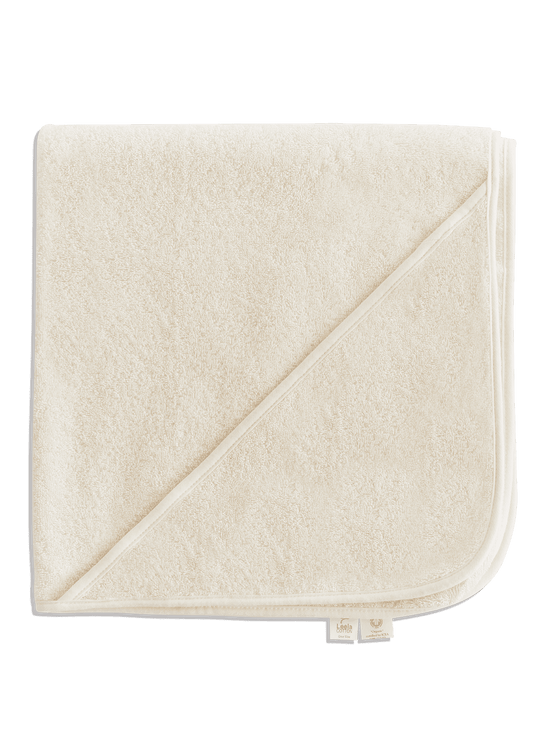 Leela Cotton 2500-01 | Baby Badehandtuch - Natur