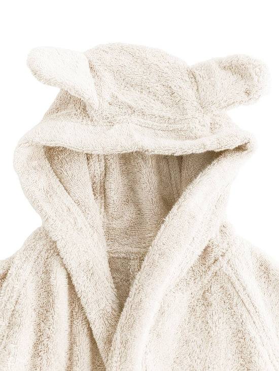 Leela Cotton 2501 | Baby Bademantel - Natur