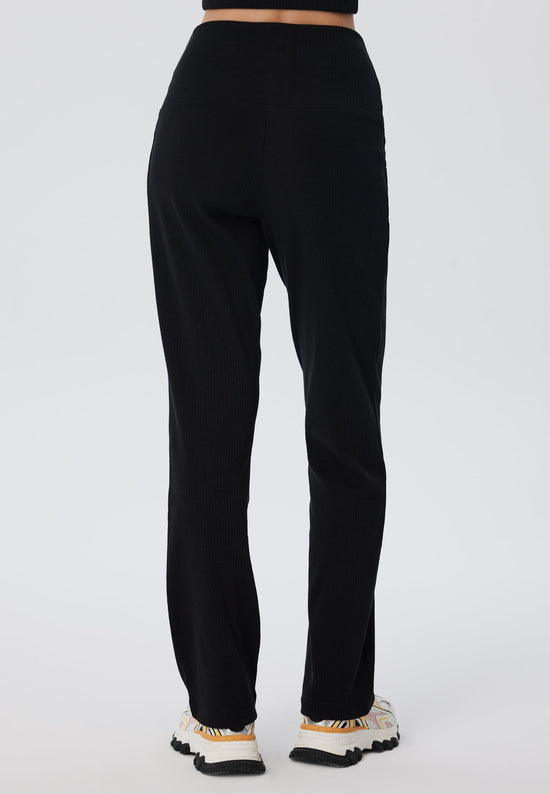 Leela Cotton 4071-021 | Ripp Hose - Schwarz