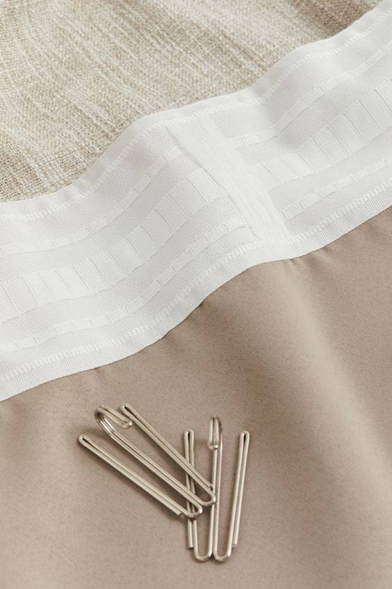 HM 1er-Pack Breiter Verdunkelungsvorhang