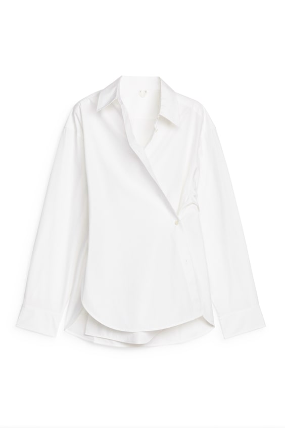 HM 2-in-1-Hemdbluse Aus Popeline