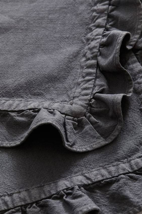 HM 2-pack Frill-trimmed Place Mats