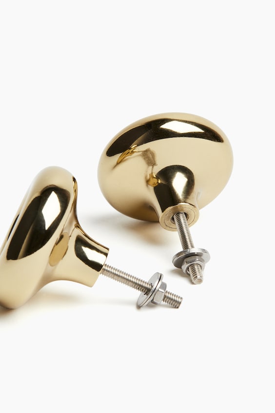 HM 2er-Pack Metallknaufe