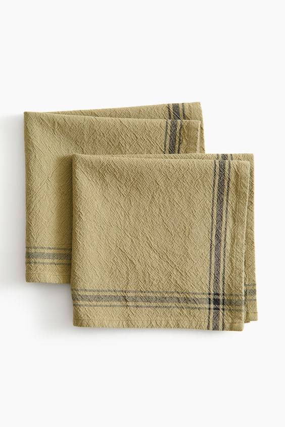 HM 2er-Pack Servietten