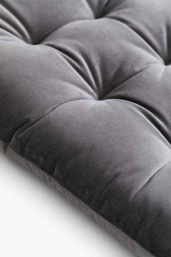 HM 2er-Pack Sitzkissen Aus Samt