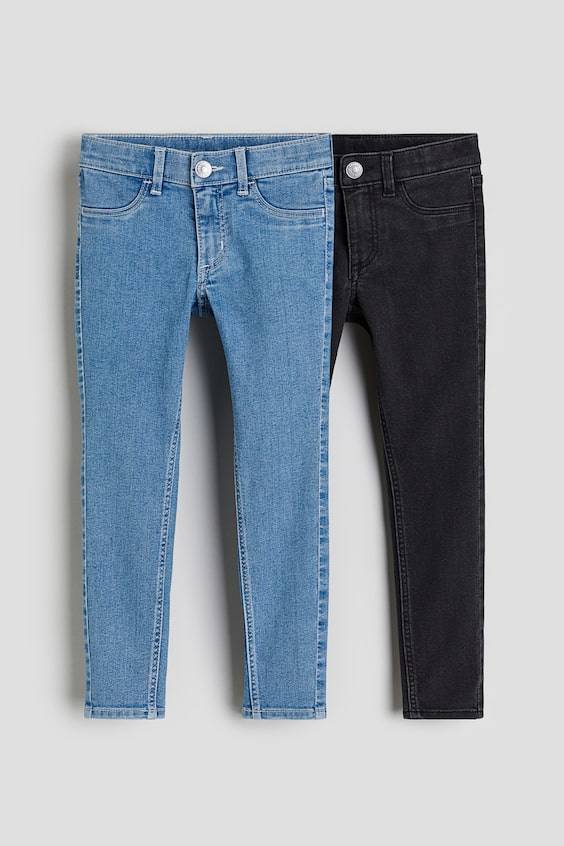 HM 2er-Pack Skinny Fit Jeans