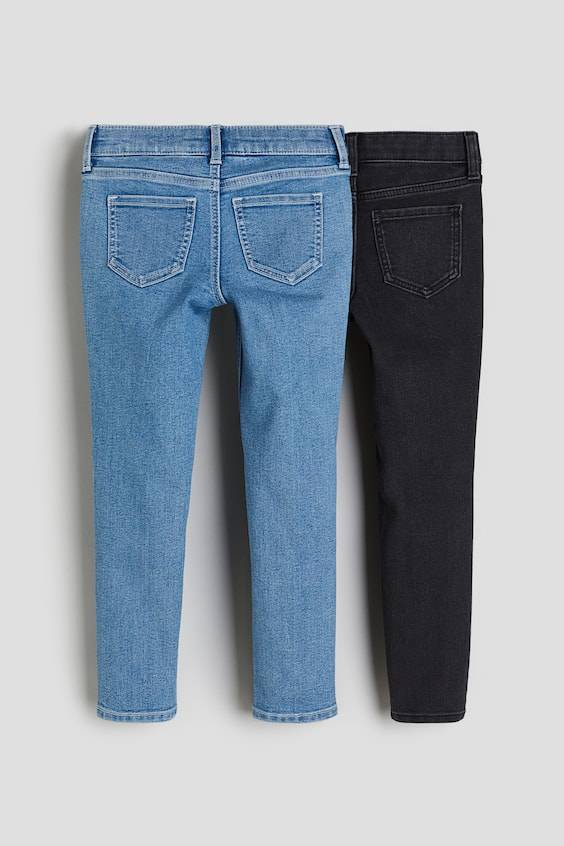 HM 2er-Pack Skinny Fit Jeans