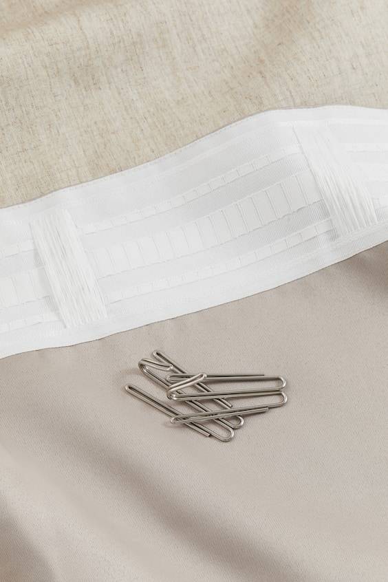 HM 2er-Pack Verdunkelungsvorhänge Aus Lyocellmix