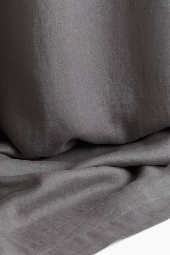 HM 2er-Pack Verdunklungsvorhänge Aus Leinen