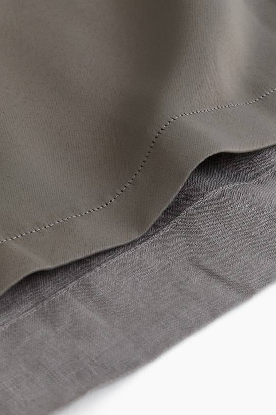 HM 2er-Pack Verdunklungsvorhänge Aus Leinen