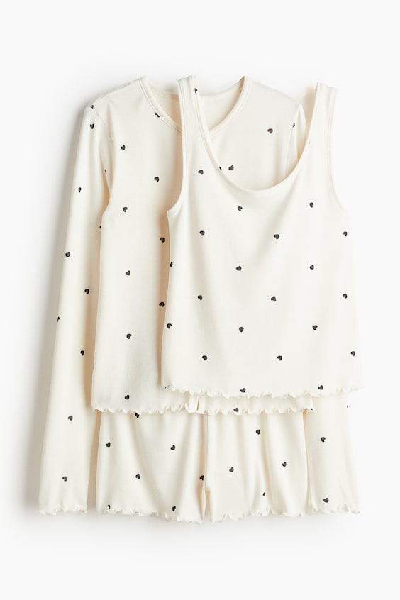 HM 3-teiliges Pyjama-Set