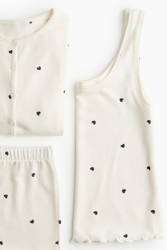 HM 3-teiliges Pyjama-Set