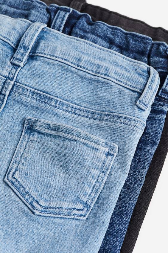 HM 3er-Pack Comfort Stretch Skinny Fit Jeans