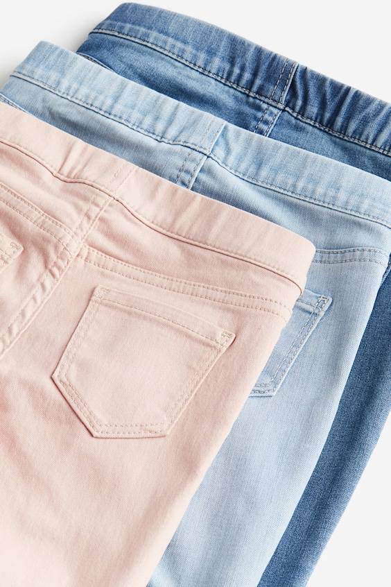 HM 3er-Pack Denimjeggings