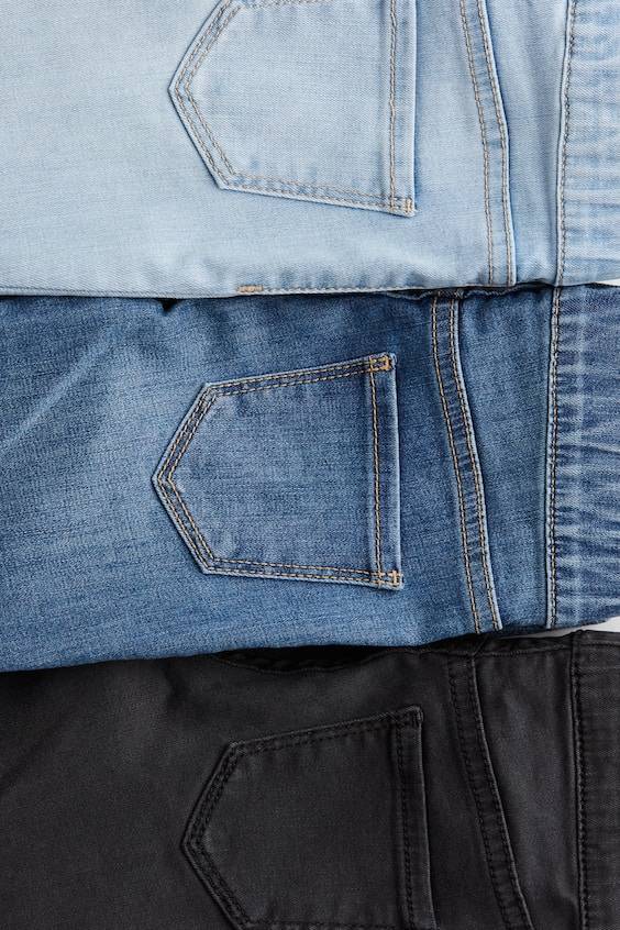HM 3er-Pack Denimjeggings