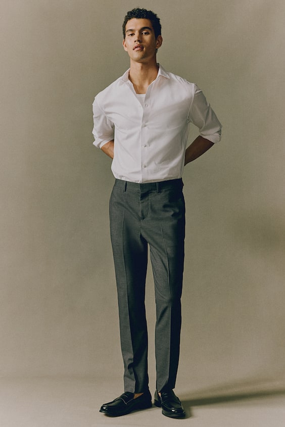 HM Anzughose In Slim Fit