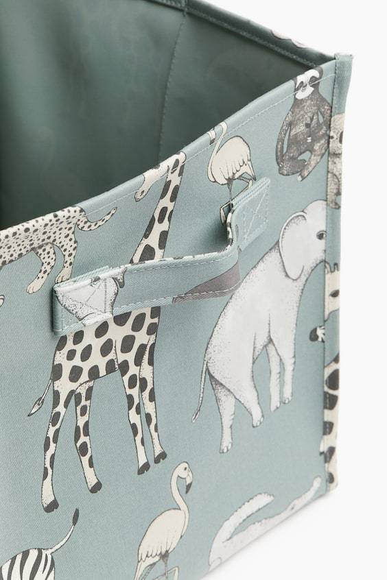 HM Aufbewahrungskorb Mit Print