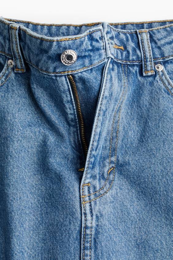 HM Ausgestellter Denimrock