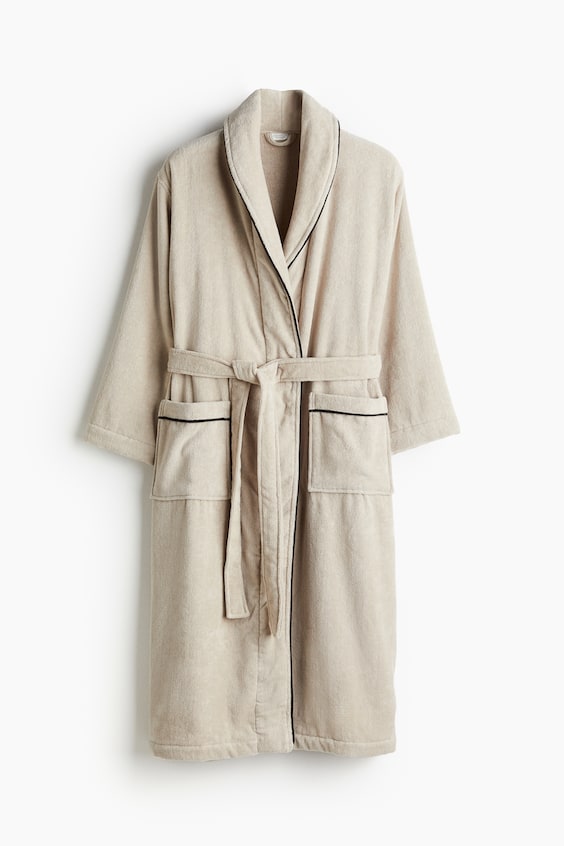 HM Bademantel Aus Velours