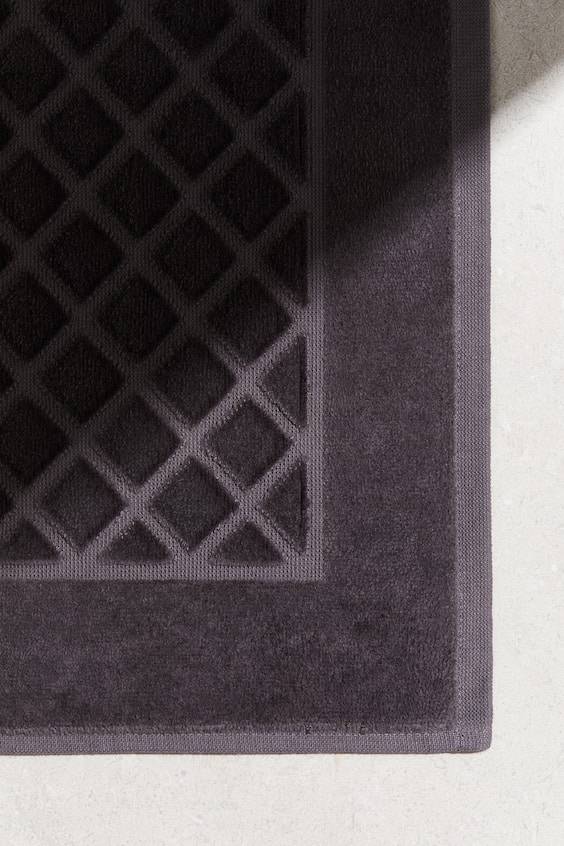 HM Badematte Aus Velours