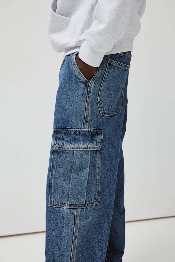 HM Baggy Cargo Jeans