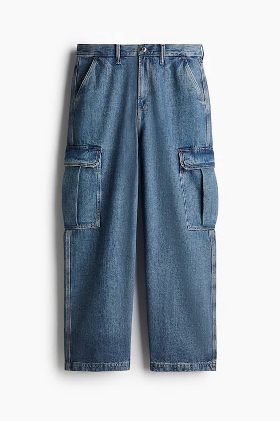HM Baggy Cargo Jeans