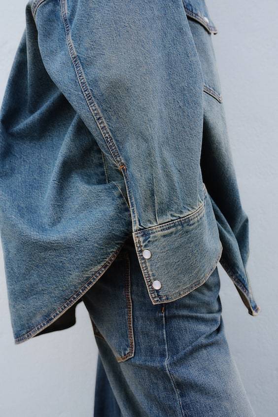 HM Baggy Wide Low Jeans