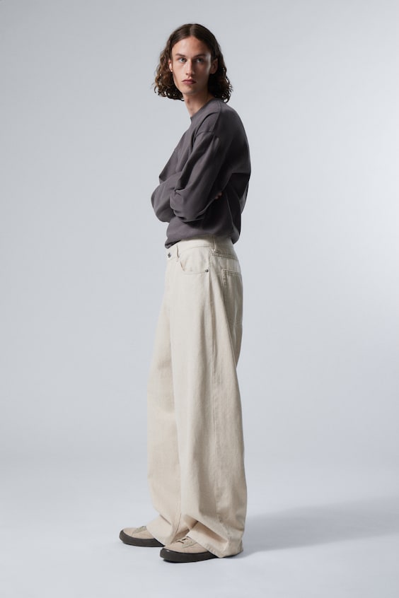 HM Baggyhose Astro Aus Leinenmischung