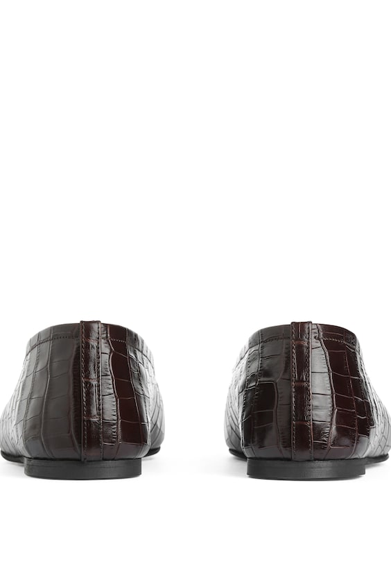 HM Ballerina Aus Leder