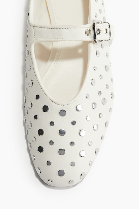 HM Ballerinas Im Mary-Jane-Stil Mit Nieten
