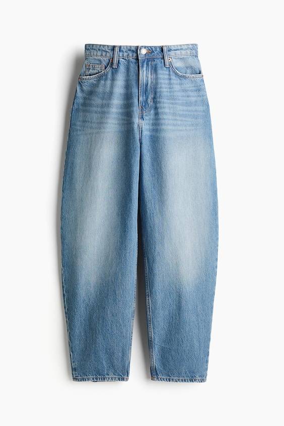 HM Barrel High Jeans