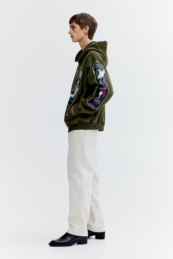 HM Baumwoll-Hoodie In Oversized Fit