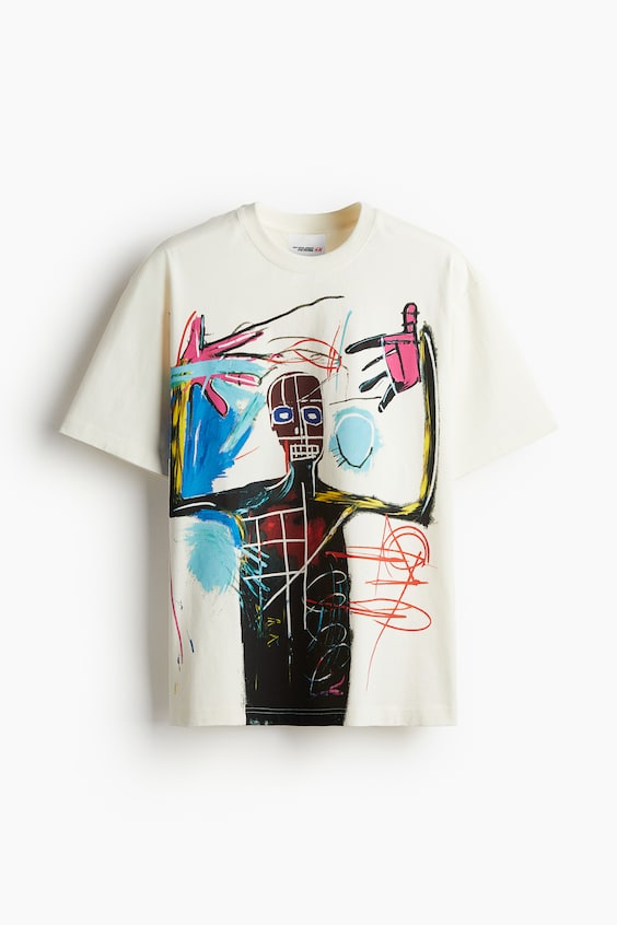 HM Baumwoll-T-Shirt In Relaxed Fit