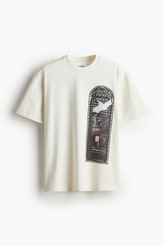 HM Baumwoll-T-Shirt In Relaxed Fit