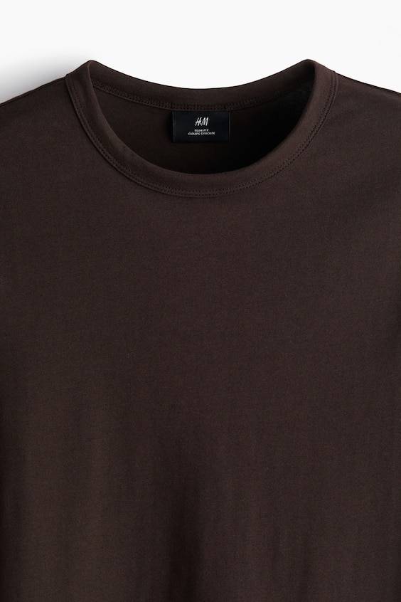 HM Baumwoll-T-Shirt in Slim Fit
