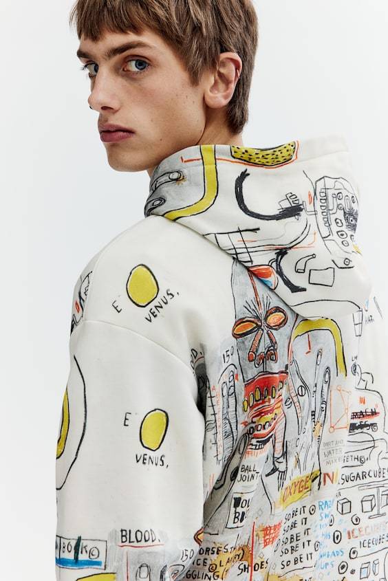 HM Baumwollhoodie In Relaxed Fit