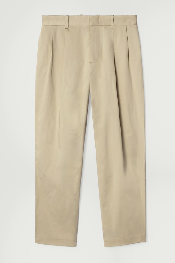 HM BAUMWOLLHOSE MIT FALTEN