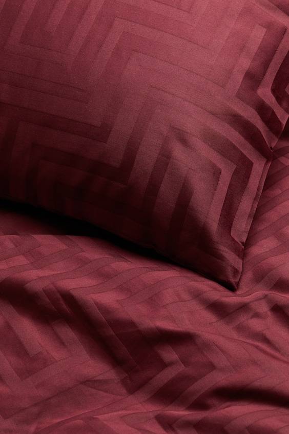 HM Baumwollsatin-Bettwäsche Für Einzelbett