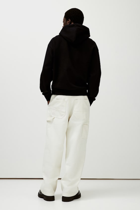 HM Bedruckter Hoodie In Oversized Fit