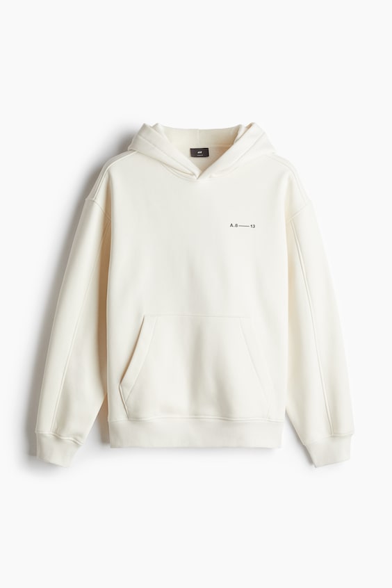 HM Bedruckter Hoodie In Oversized Fit