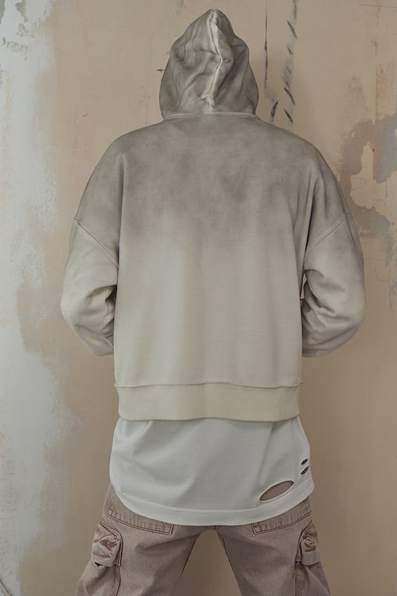 HM Bedruckter Hoodie In Oversized Fit