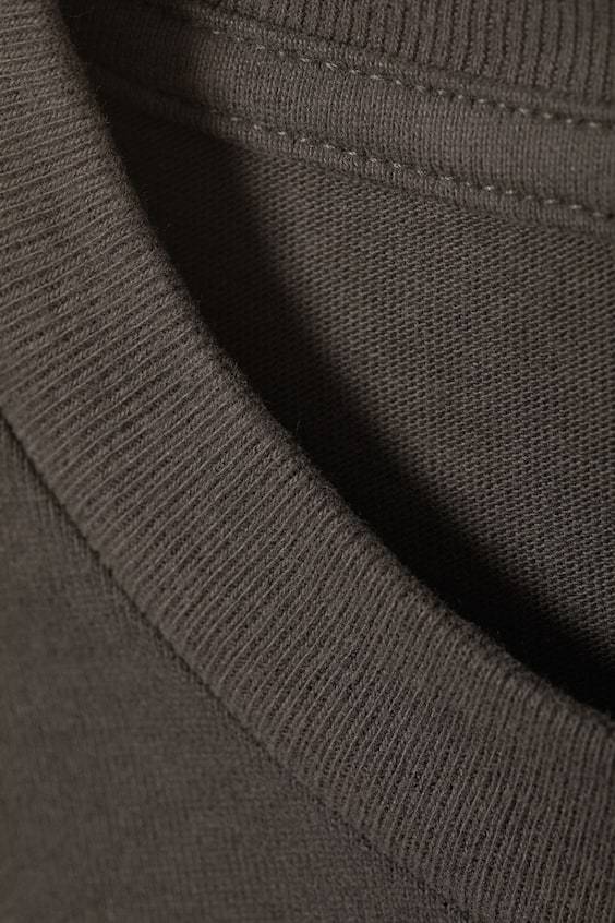 HM Bedrucktes Kastiges T-Shirt