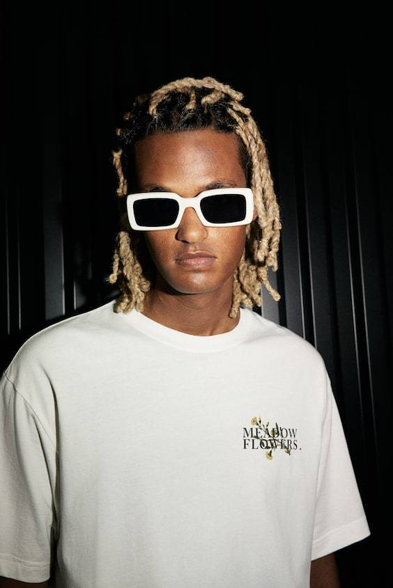 HM Bedrucktes T-Shirt In Loose Fit