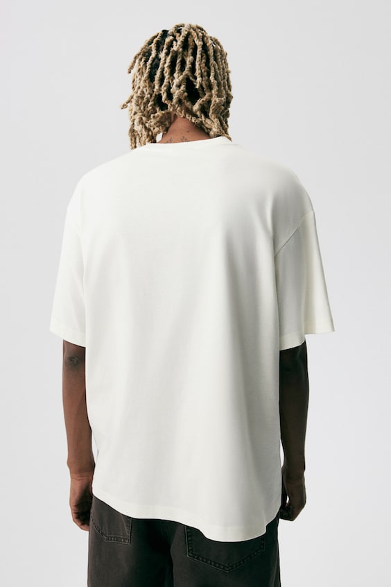 HM Bedrucktes T-Shirt In Loose Fit