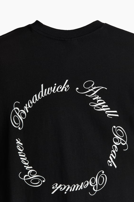 HM Bedrucktes T-Shirt In Loose Fit