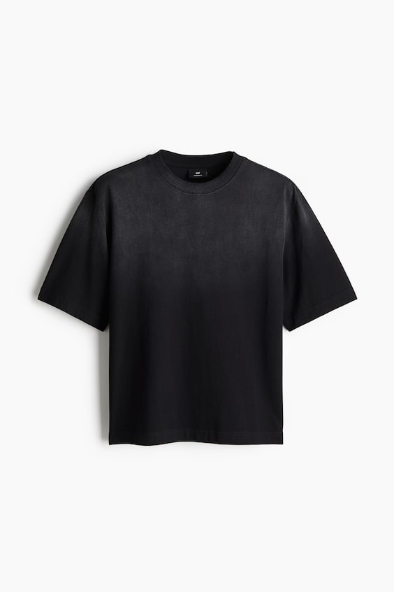 HM Bedrucktes T-Shirt In Oversized Fit