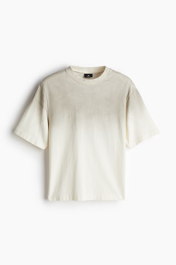 HM Bedrucktes T-Shirt In Oversized Fit